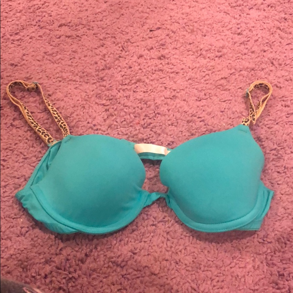 Pink bra